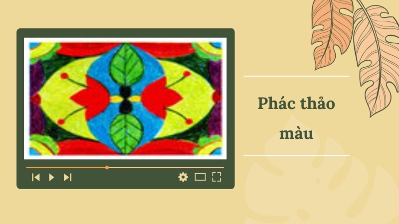 Phác thảo màu theo ý muốn